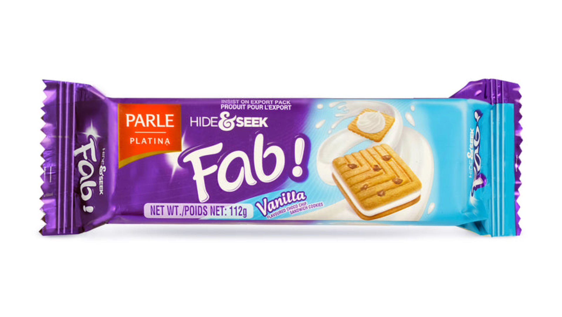 PARLE HIDE & HIDE FAB VANILLA 25G